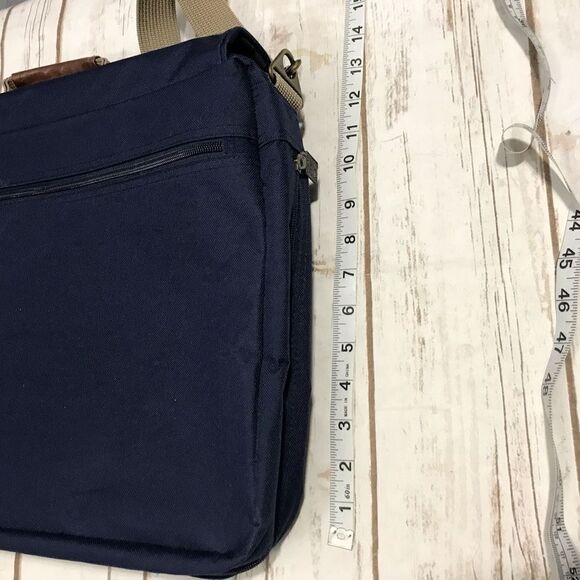 Leeds Laptop Work Bag Blue Travel Commute 33 - Picture 4 of 16